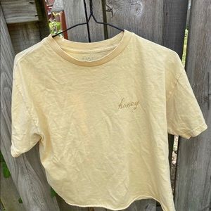 brandy melville honey t-shirt